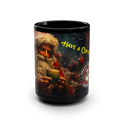 Black Mug, 15oz